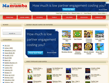 Tablet Screenshot of mamumba.com